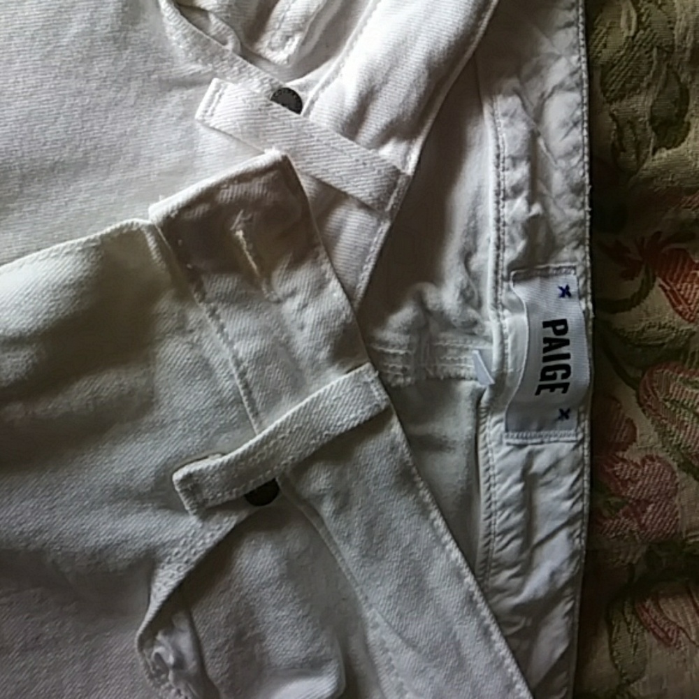 White paige jeans